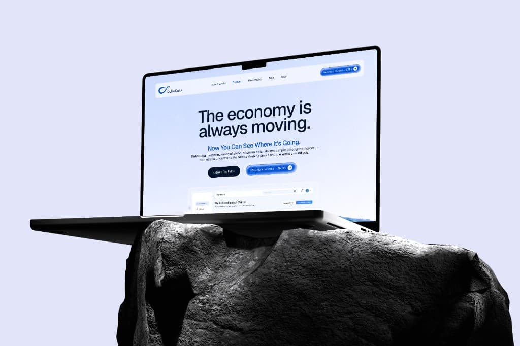 DubaiData product website
